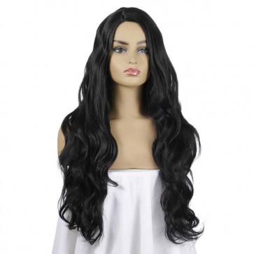 Buy Black Wavy Wigs for Women Long Curly Wig Natural Looking Gauteng