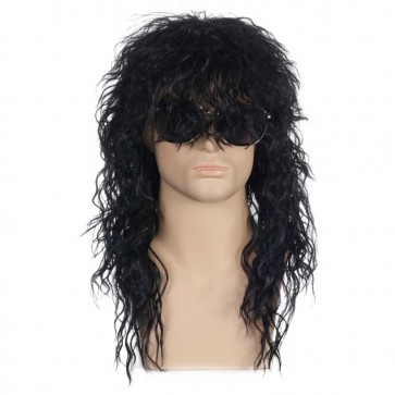 Buy 80s Wig Mullet Wigs Punk Heavy Metal Rocker Wig Curly Long in Cape Town