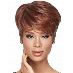 Buy Diagonal bangs fluffy and short colored curls in Tshwane