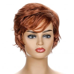 Buy Short Pixie Cut Slant Bangs and Fluffy Hair For Stylish Girl Wig in Rustenburg 1