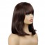 Buy Brown Short Straight Wig With Flat Bangs Layed Bob Straight in Durban 3