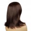 Buy Brown Short Straight Wig With Flat Bangs Layed Bob Straight in Durban 5