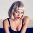 Buy Women fashion Bob short straight hair shingle straight wigs in East London