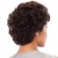 Buy Dark Brown Short Curly Wavy Wig with Hair Bangs Fashion Tanzania 3