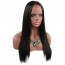 Buy Long Black Straight Middle Part Women's Wig Newcastle 2