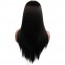 Buy Long Black Straight Middle Part Women's Wig Newcastle 4