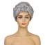 Buy Short Curly Silver Gray Pixie Fluffy Wig for Old Grandma Cosplay Soweto