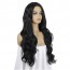 Buy Black Wavy Wigs for Women Long Curly Wig Natural Looking Gauteng 3