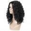 Black Long Big Bouffant Curly Wigs Synthetic Heat Resistant Hair For Sale 5
