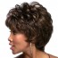 Buy Short Brown Wavy Curly Wigs Pixie Cut Brown Wigs for Women Newcastle 3