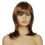 Buy Dark Brown Shoulder-Length Layered Cute Wigs for Women Joburg 6