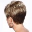Pixie Cut Short Stylish Fluffy Layer Wig with Bangs for Women 4