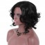 Fashion Wigs Black Wavy Curly Shoulder Length Wigs Look Natural Polokwane 2
