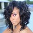 Fashion Wigs Black Wavy Curly Shoulder Length Wigs Look Natural Polokwane