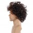 Short Brown Curly Layered Wig Fluffy Wig for Male Guy 5