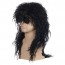 80s Wig Mullet Wigs Punk Heavy Metal Rocker Wig Curly Long 4