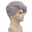 Silver Grey Wig Natural Layered Heat Resistant Hair for Male Guy 6