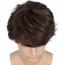 Handsome Brown Wig for Mens Fluffy Toupee for Daily Social 6