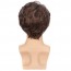 Mens Wigs Brown Short Wavy Shaggy Cosplay Halloween Costume 6