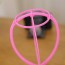 Wig Stand Holder Portable Plastic Folding Wig Holder Hairpieces 4